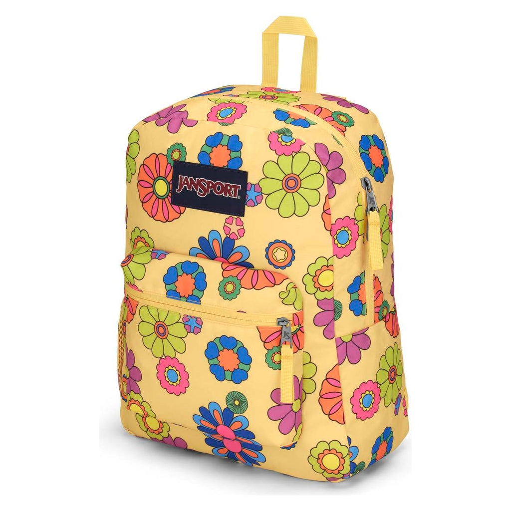 Sac à dos JanSport Cross Town – Le pouvoir à la fleur