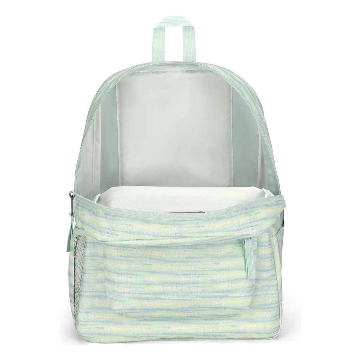 JanSport Cross Town Backpack – 70S Space Dye Fresh Mint