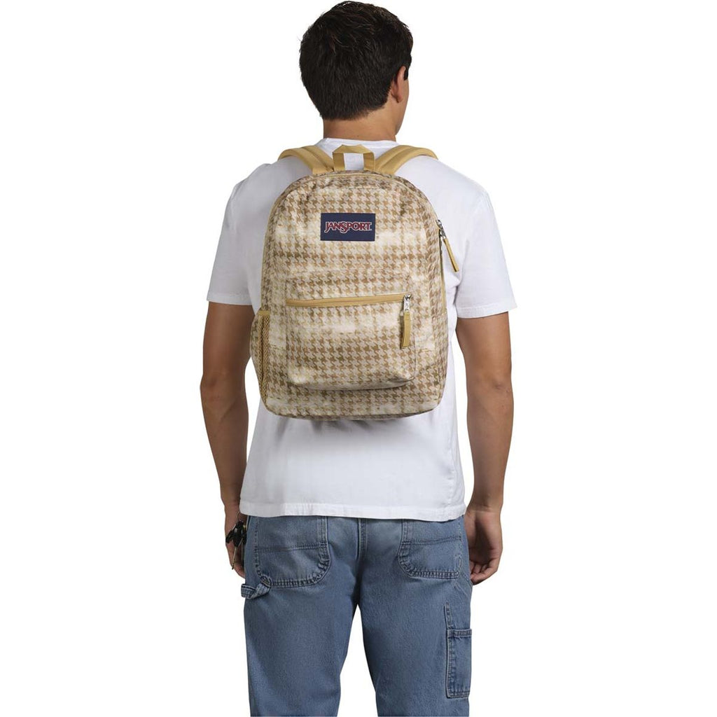 JanSport Cross Town Backpack - Batik Houndstooth