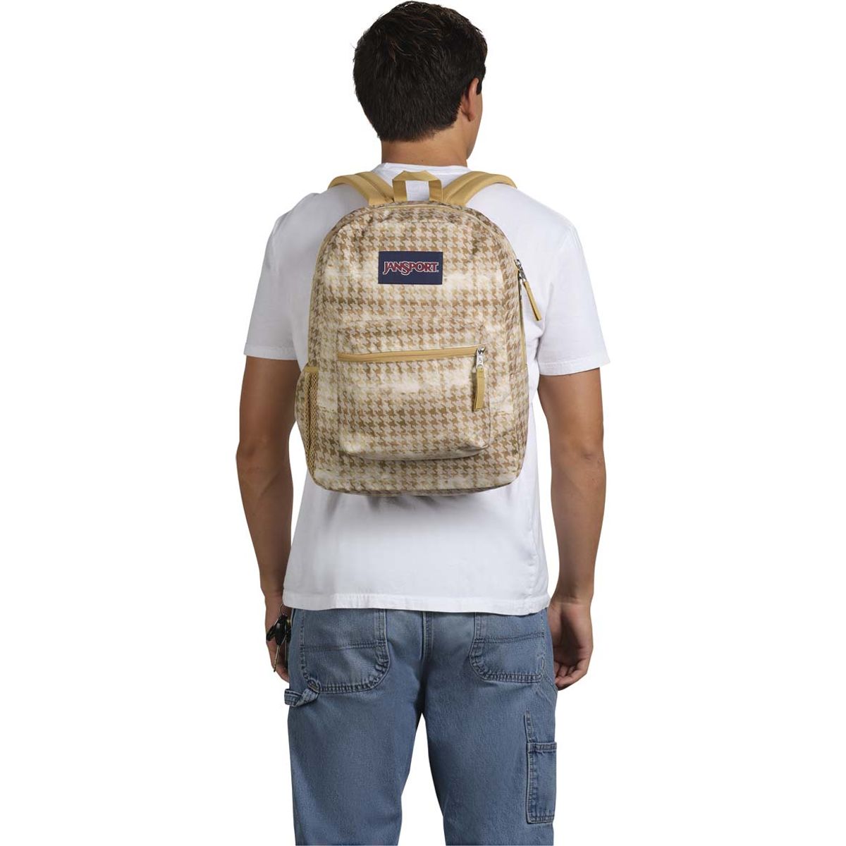 JanSport Cross Town Backpack - Batik Houndstooth