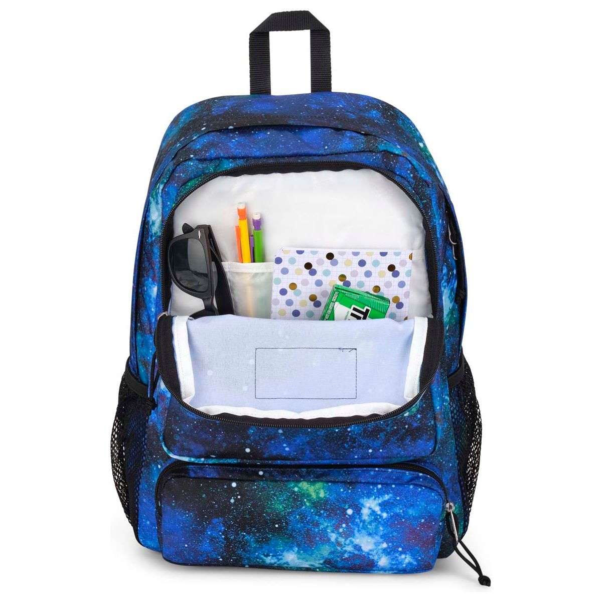 Jansport Doubleton Laptop Backpack - Cyberspace Galaxy