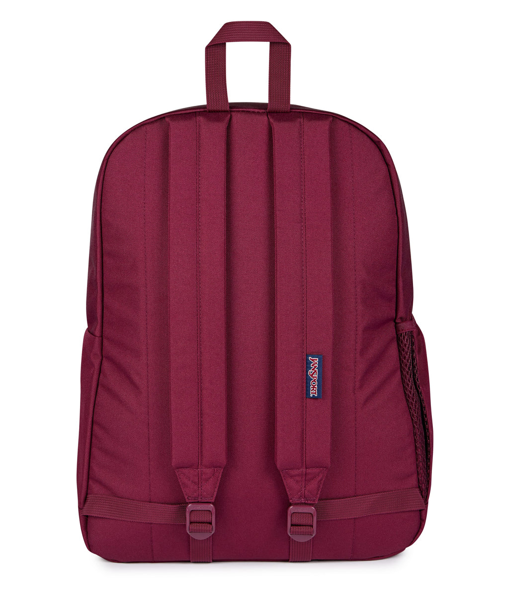 JanSport Cross Town Plus Laptop Backpack - Cherry Lacquer