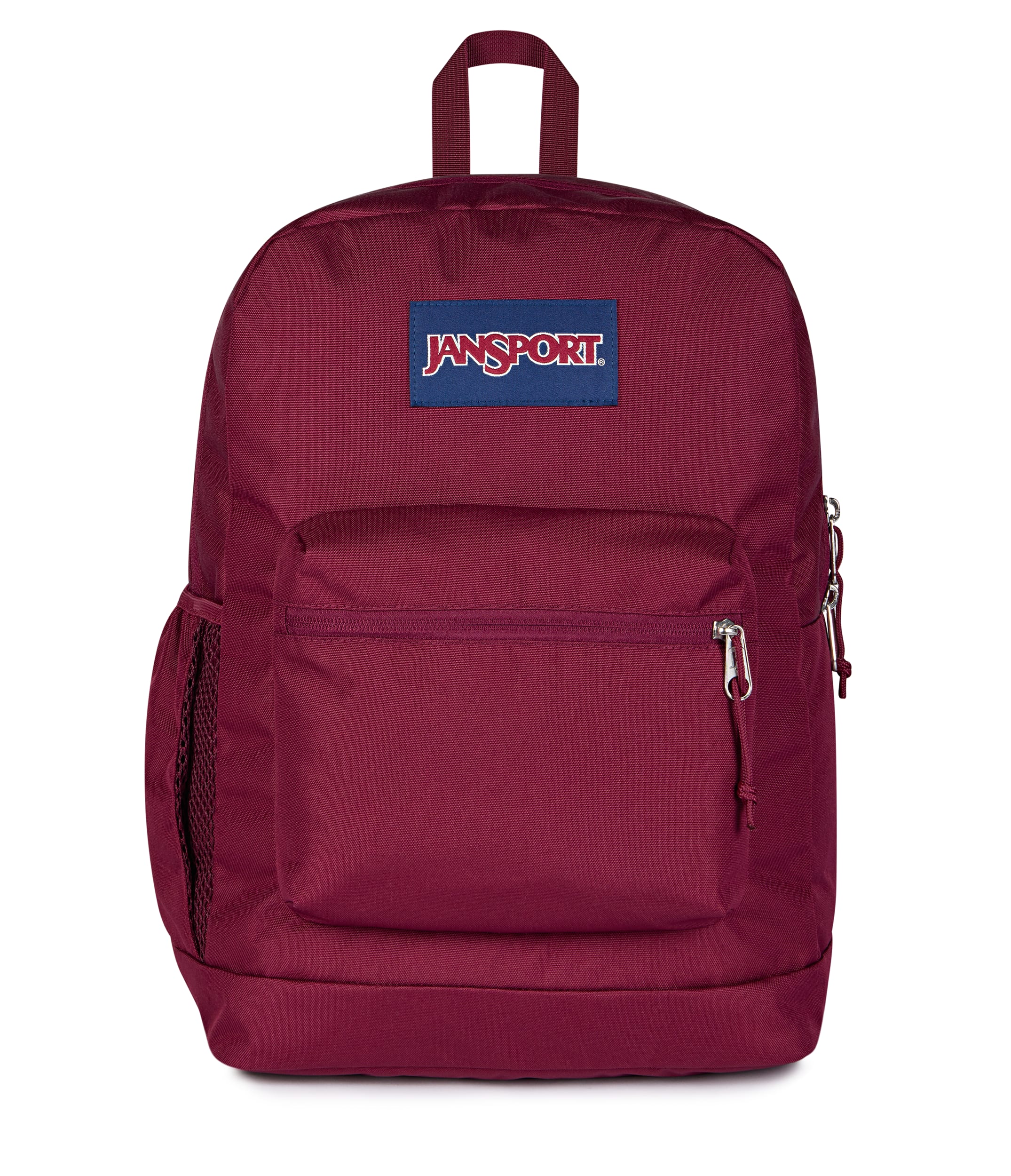 JanSport Cross Town Plus Laptop Backpack - Cherry Lacquer