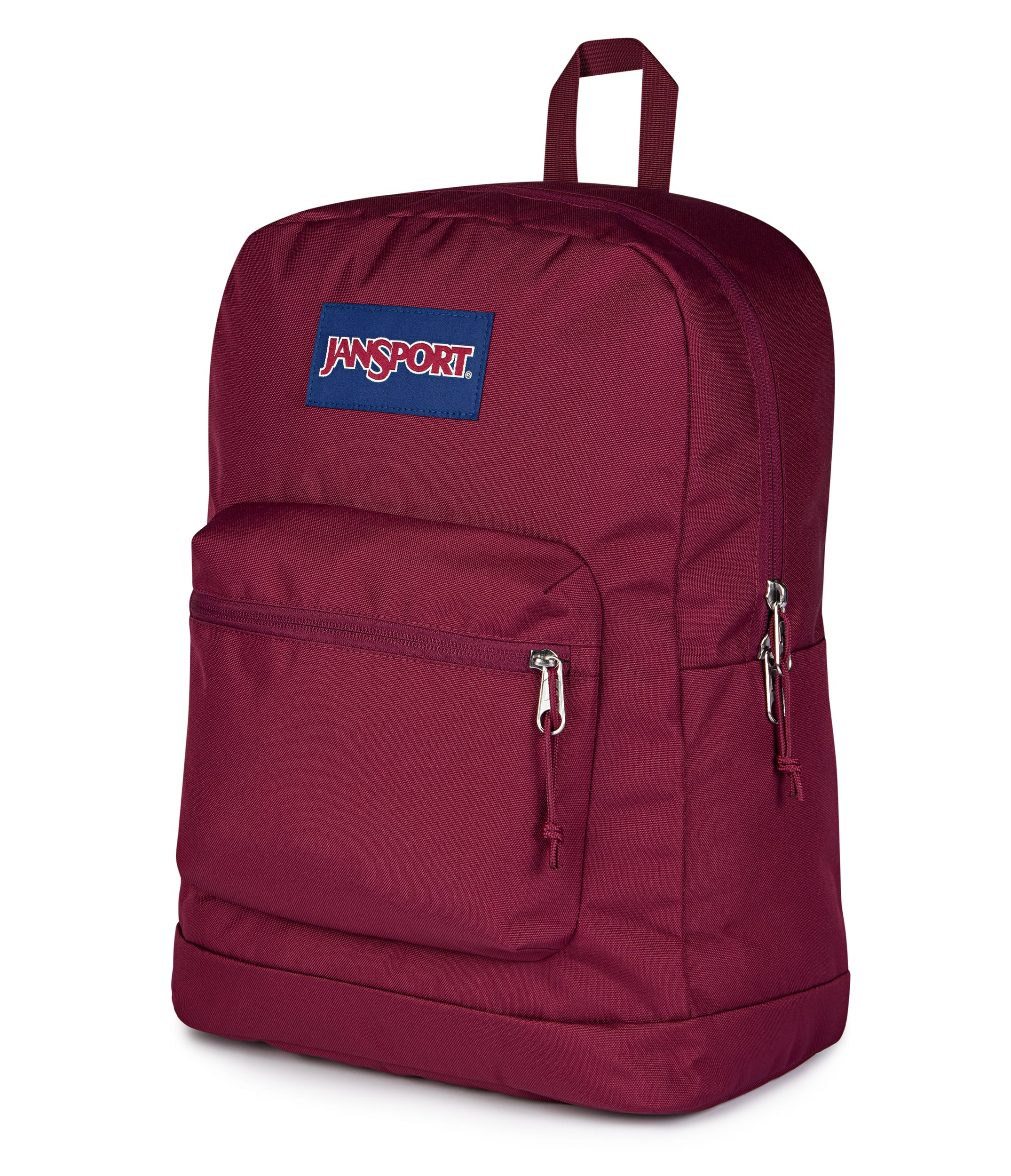 JanSport Cross Town Plus Laptop Backpack - Cherry Lacquer