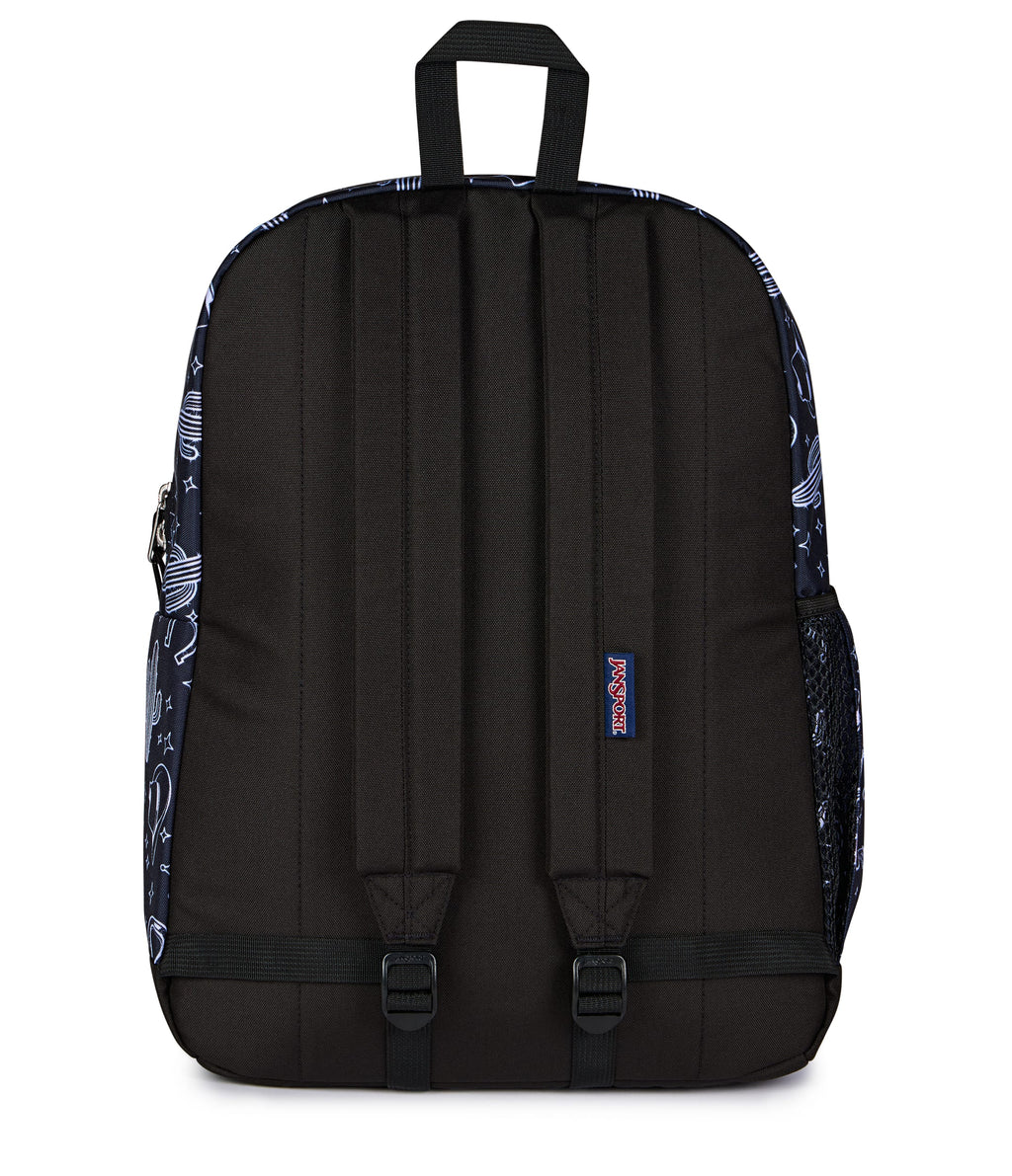 JanSport Cross Town Plus Laptop Backpack - Wild West Escape Black