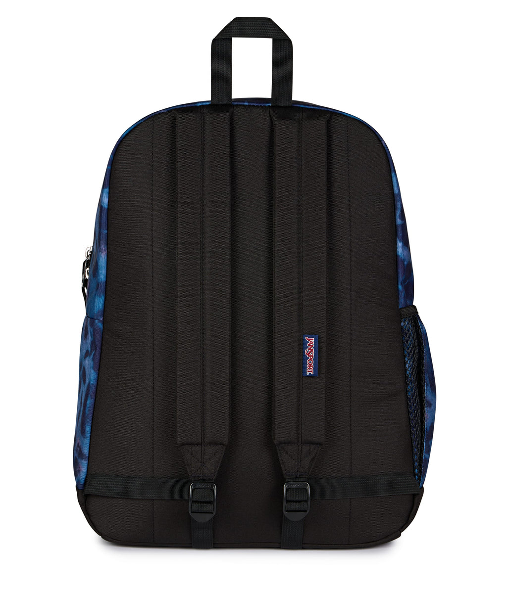 JanSport Cross Town Plus Laptop Backpack - Ghostly Florals Navy