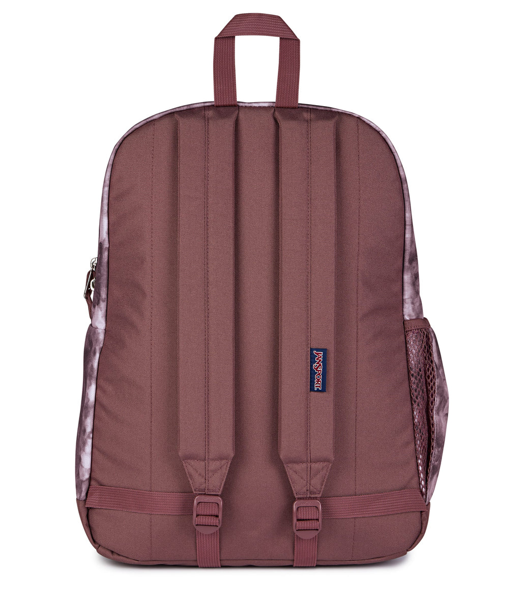 JanSport Cross Town Plus Laptop Backpack - Ice Dye Mahogany Haze