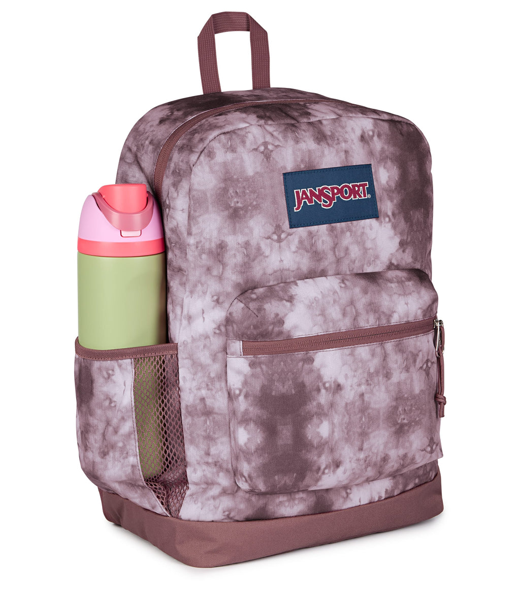 JanSport Cross Town Plus Laptop Backpack - Ice Dye Mahogany Haze