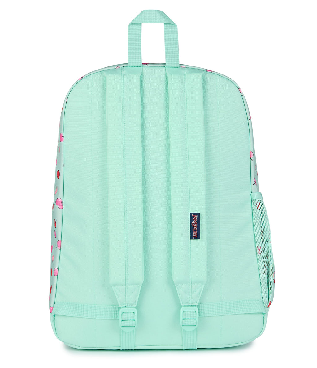 JanSport Cross Town Plus Laptop Backpack - Apple Orchard Magic Mint