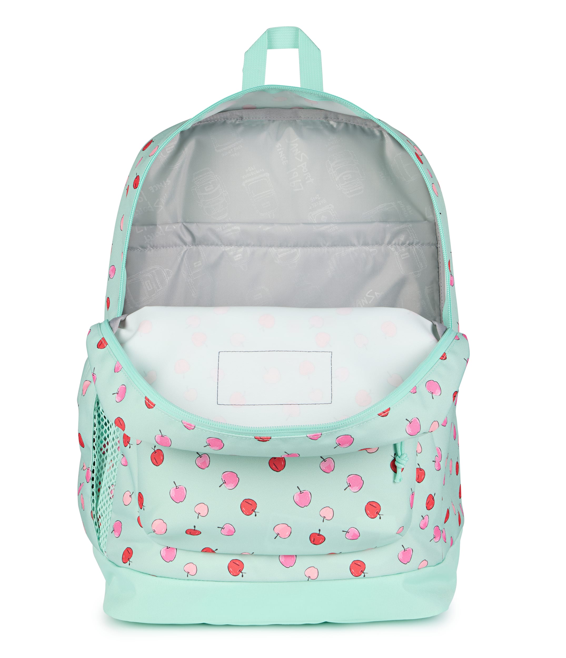 JanSport Cross Town Plus Laptop Backpack - Apple Orchard Magic Mint