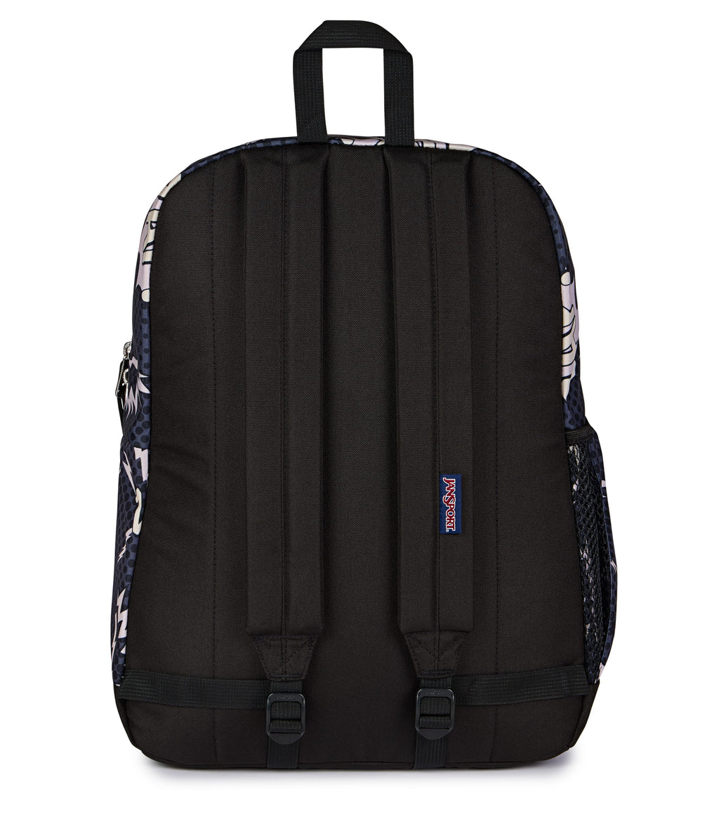 JanSport Cross Town Plus Laptop Backpack - High Voltage Black