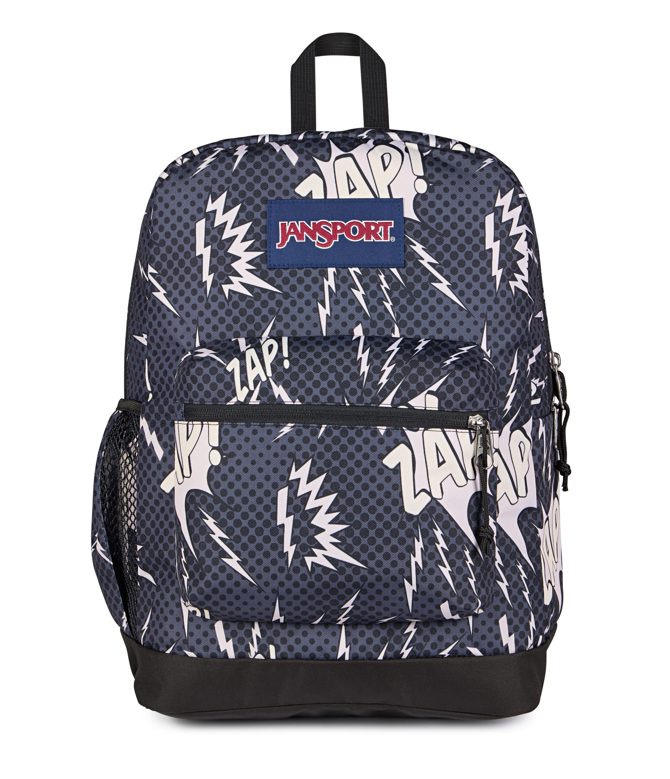 JanSport Cross Town Plus Laptop Backpack - High Voltage Black
