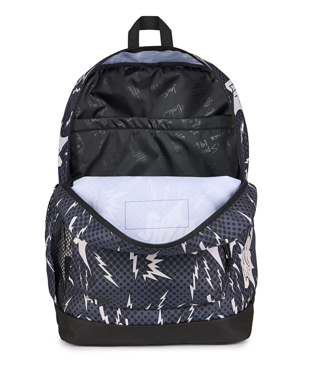 JanSport Cross Town Plus Laptop Backpack - High Voltage Black