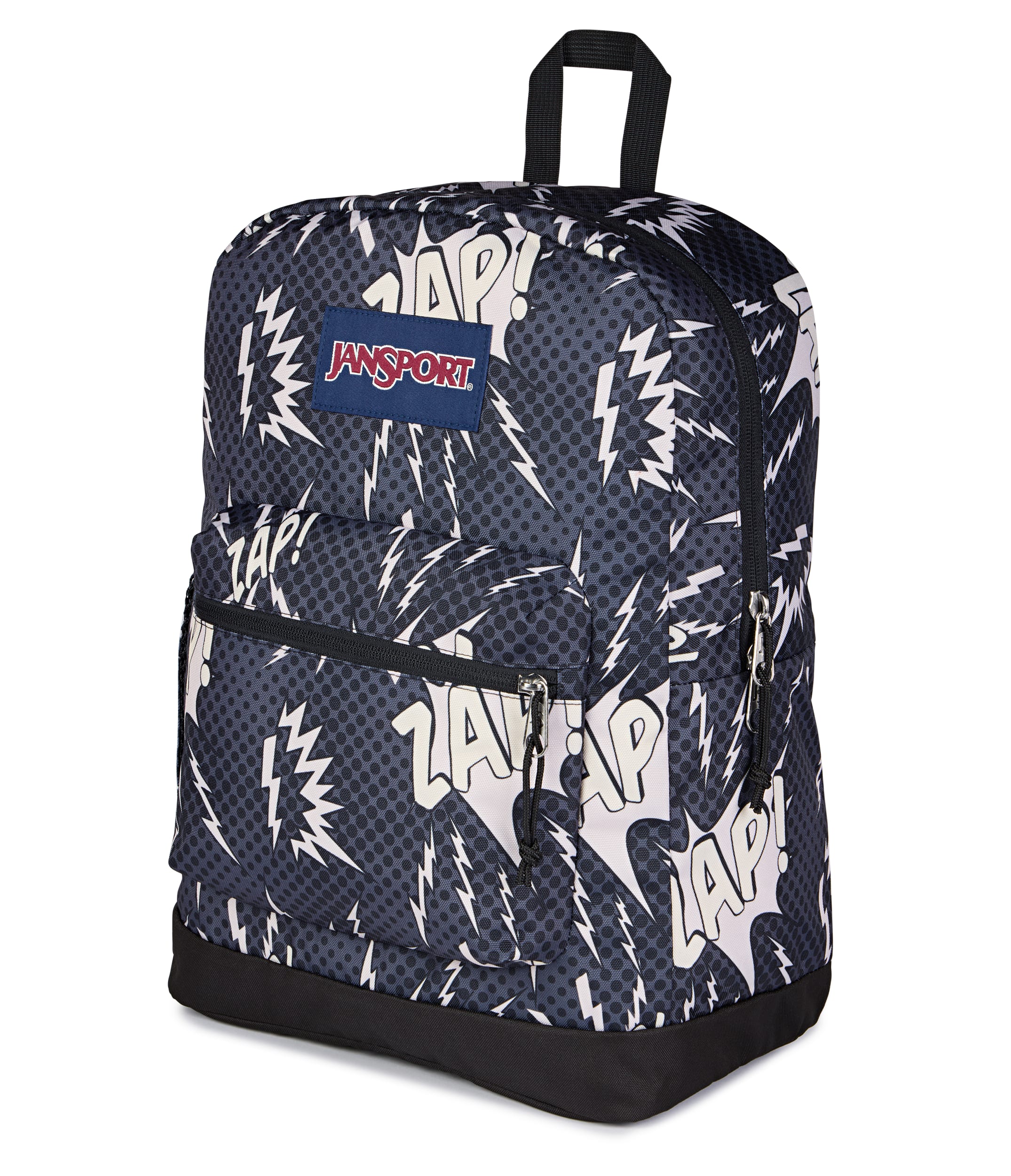 JanSport Cross Town Plus Laptop Backpack - High Voltage Black