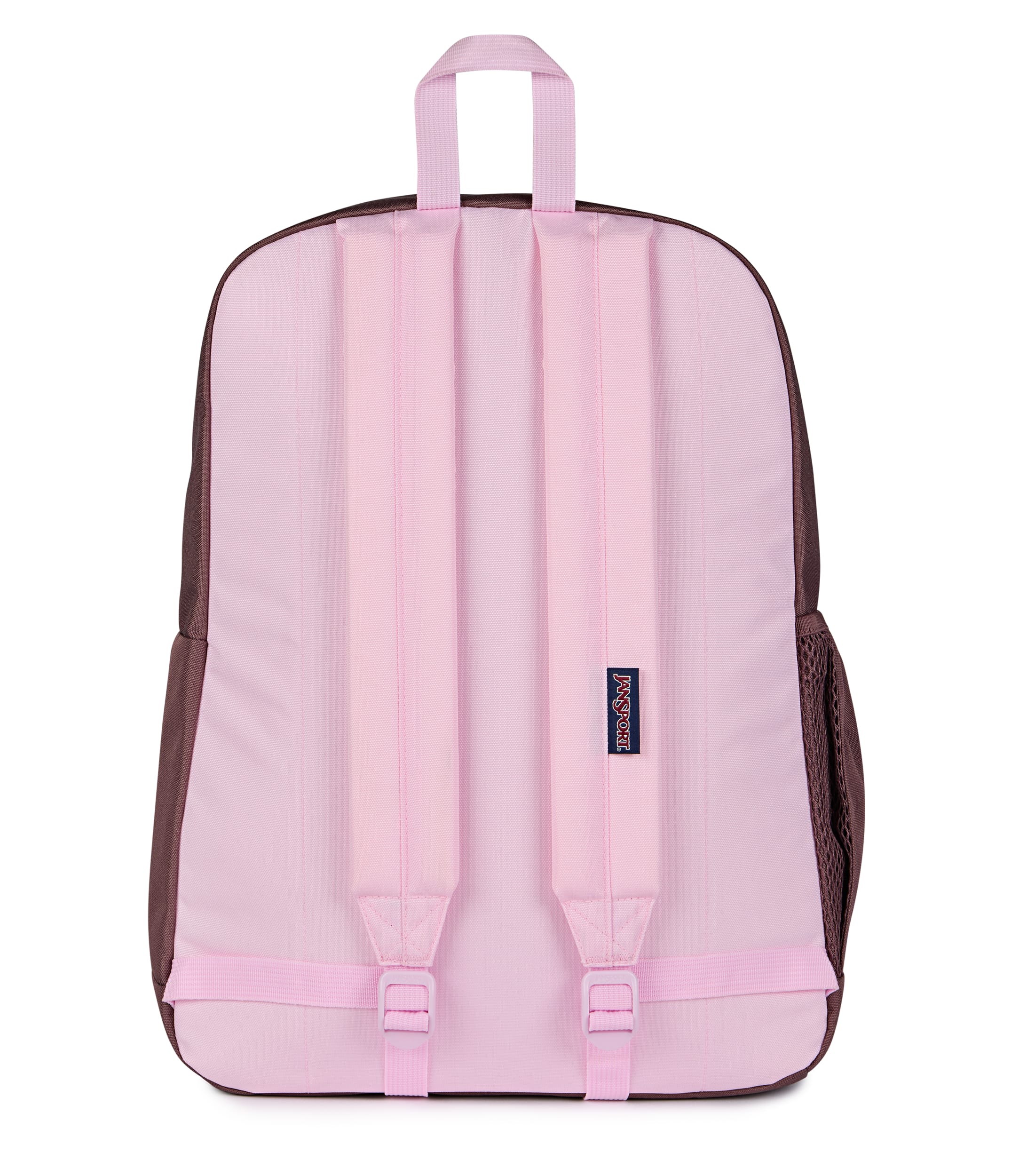 JanSport Cross Town Plus Laptop Backpack - Color Blocked Mahogany Haze