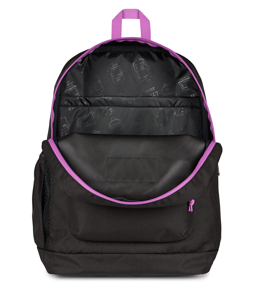 JanSport Cross Town Plus Laptop Backpack - Color Blocked Block