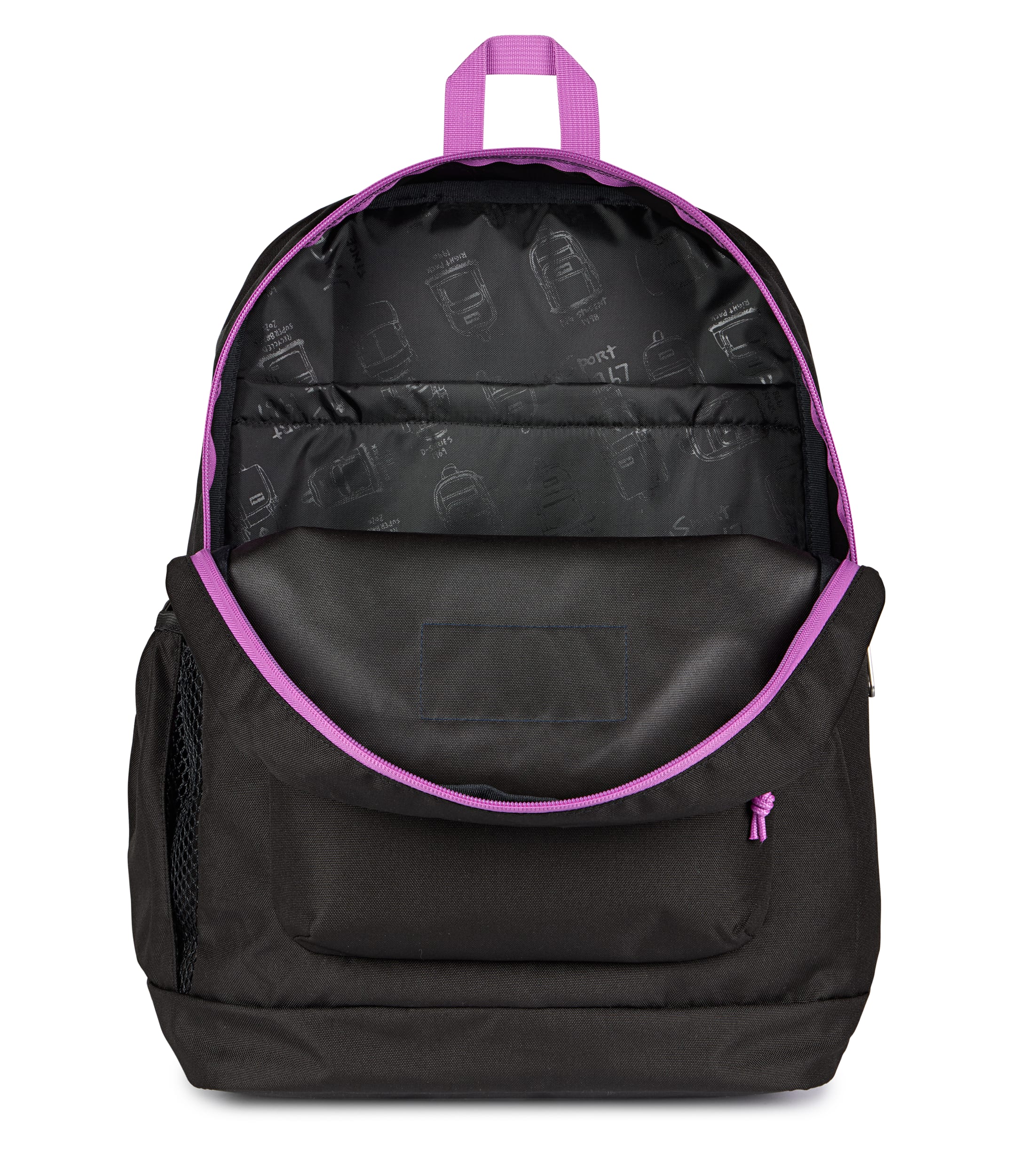 JanSport Cross Town Plus Laptop Backpack - Color Blocked Block