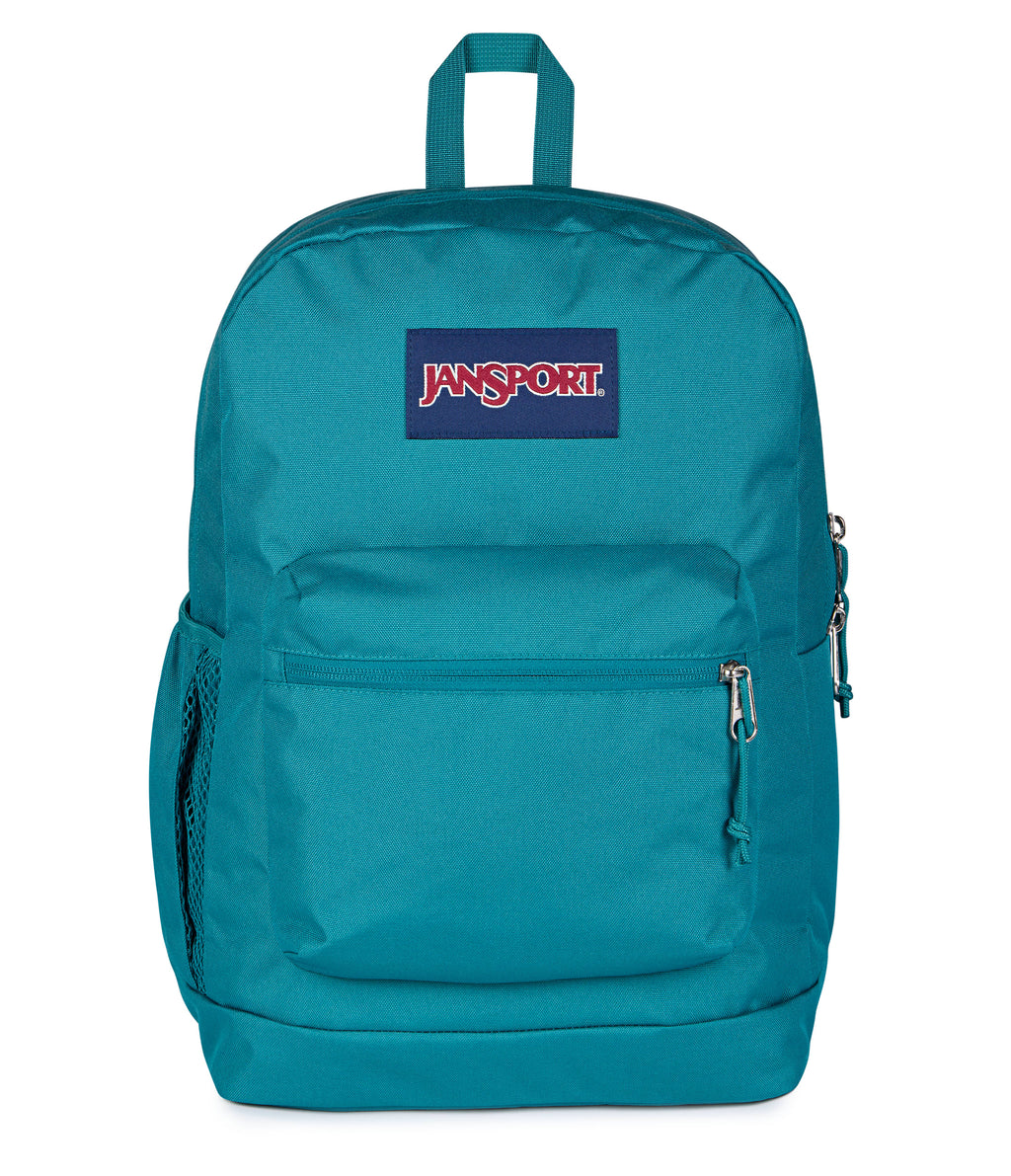 JanSport Cross Town Plus Laptop Backpack - Emerald Pool