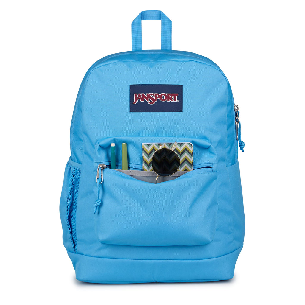 JanSport Cross Town Plus Laptop Backpack - Electric Azul