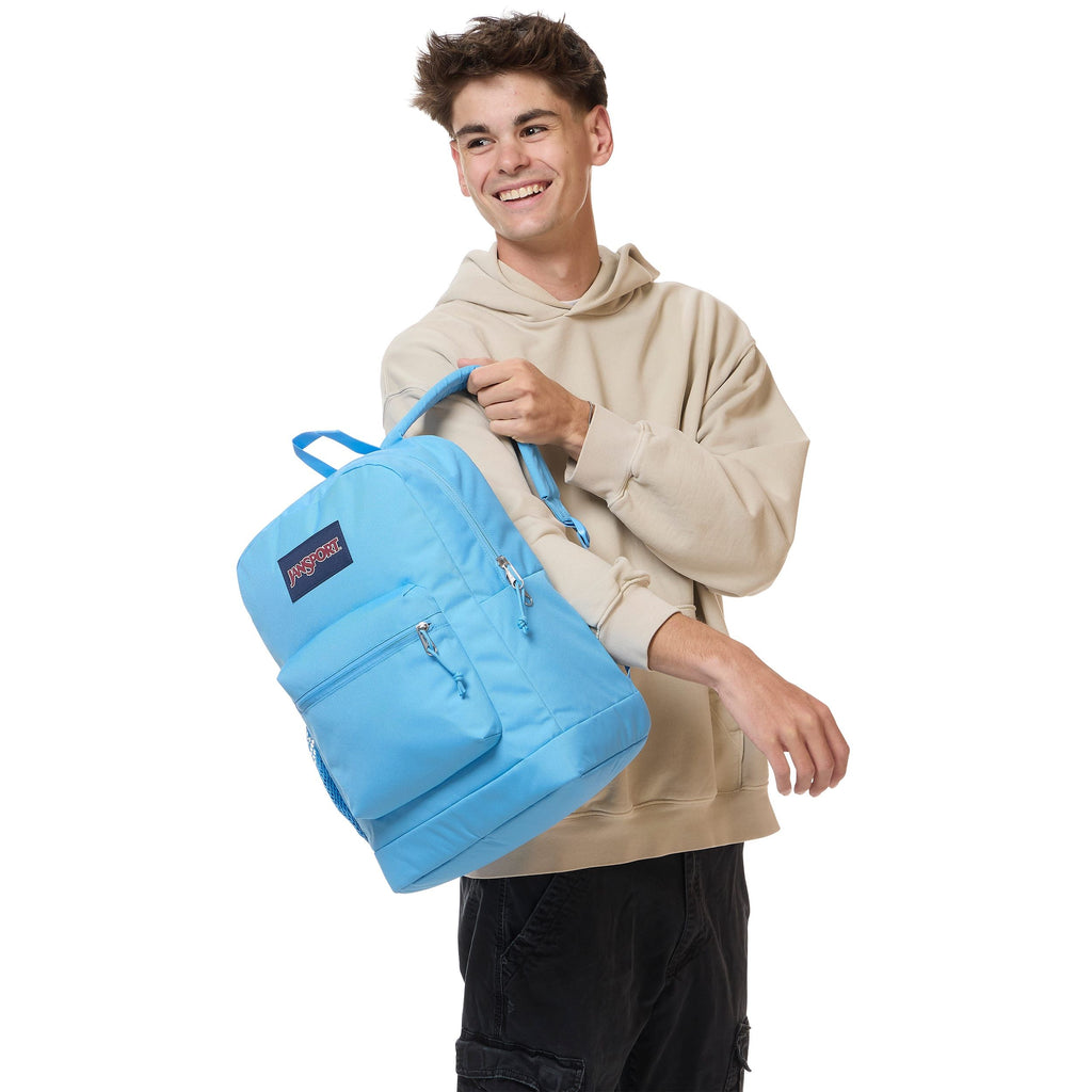 JanSport Cross Town Plus Laptop Backpack - Electric Azul