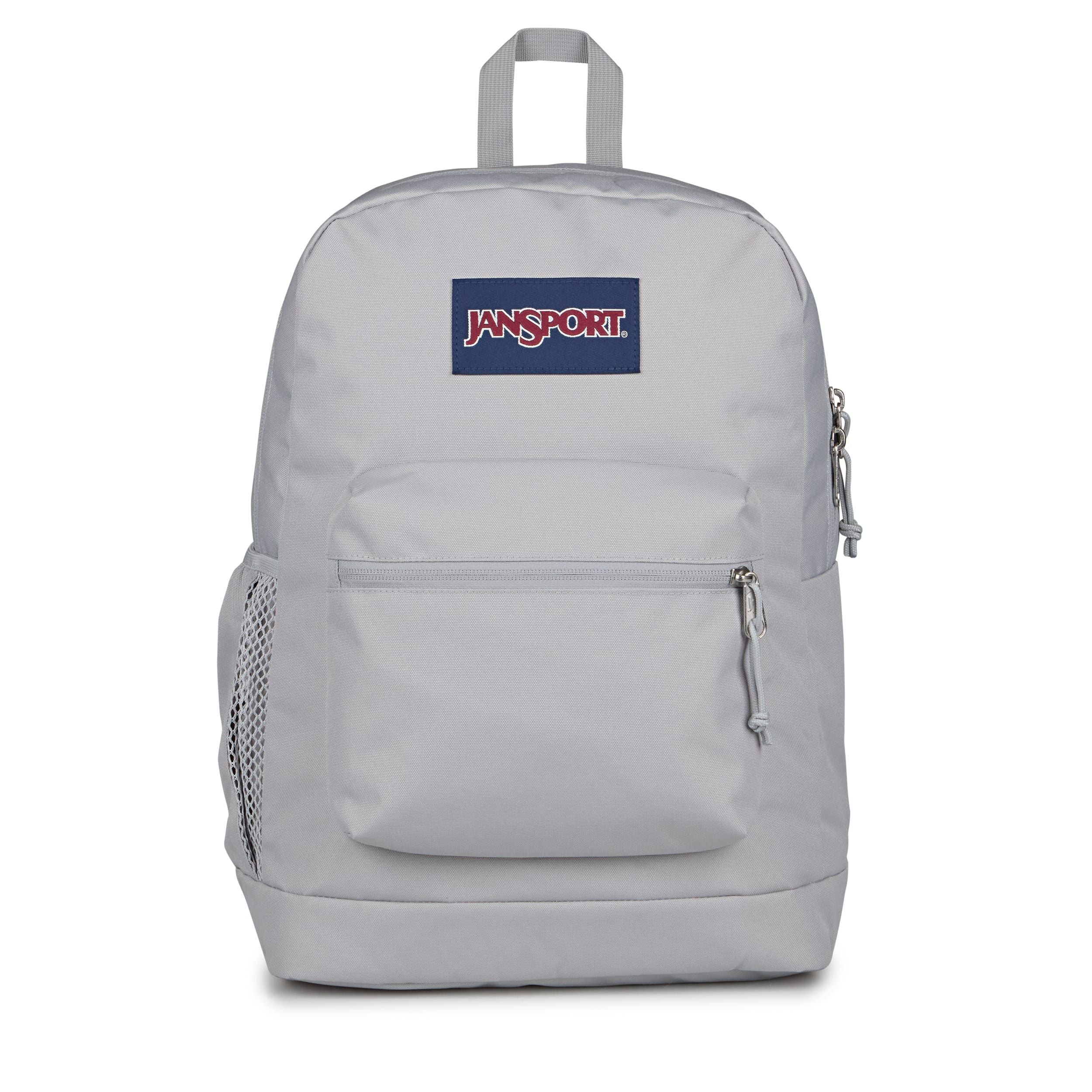 JanSport Cross Town Plus Laptop Backpack - Grounded Grey