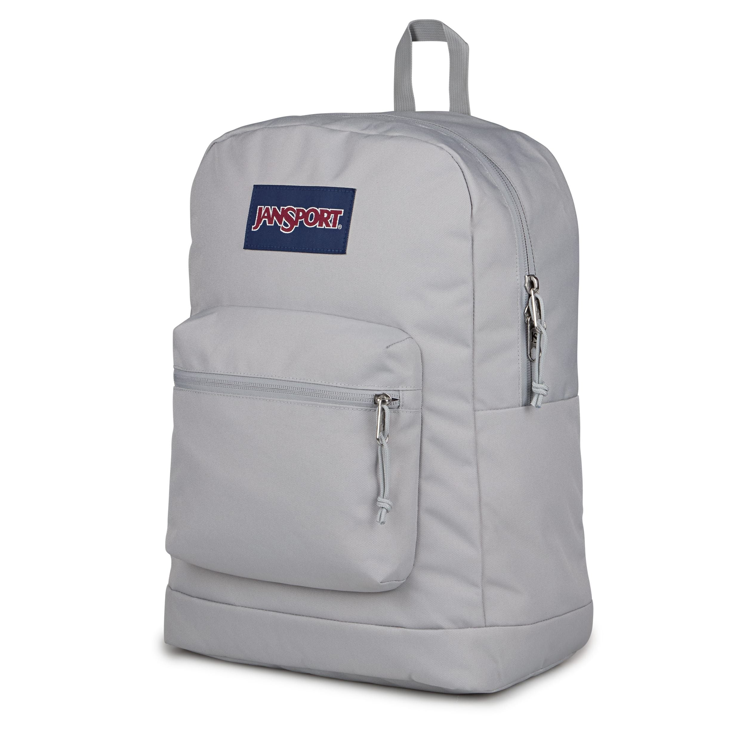 JanSport Cross Town Plus Laptop Backpack - Grounded Grey