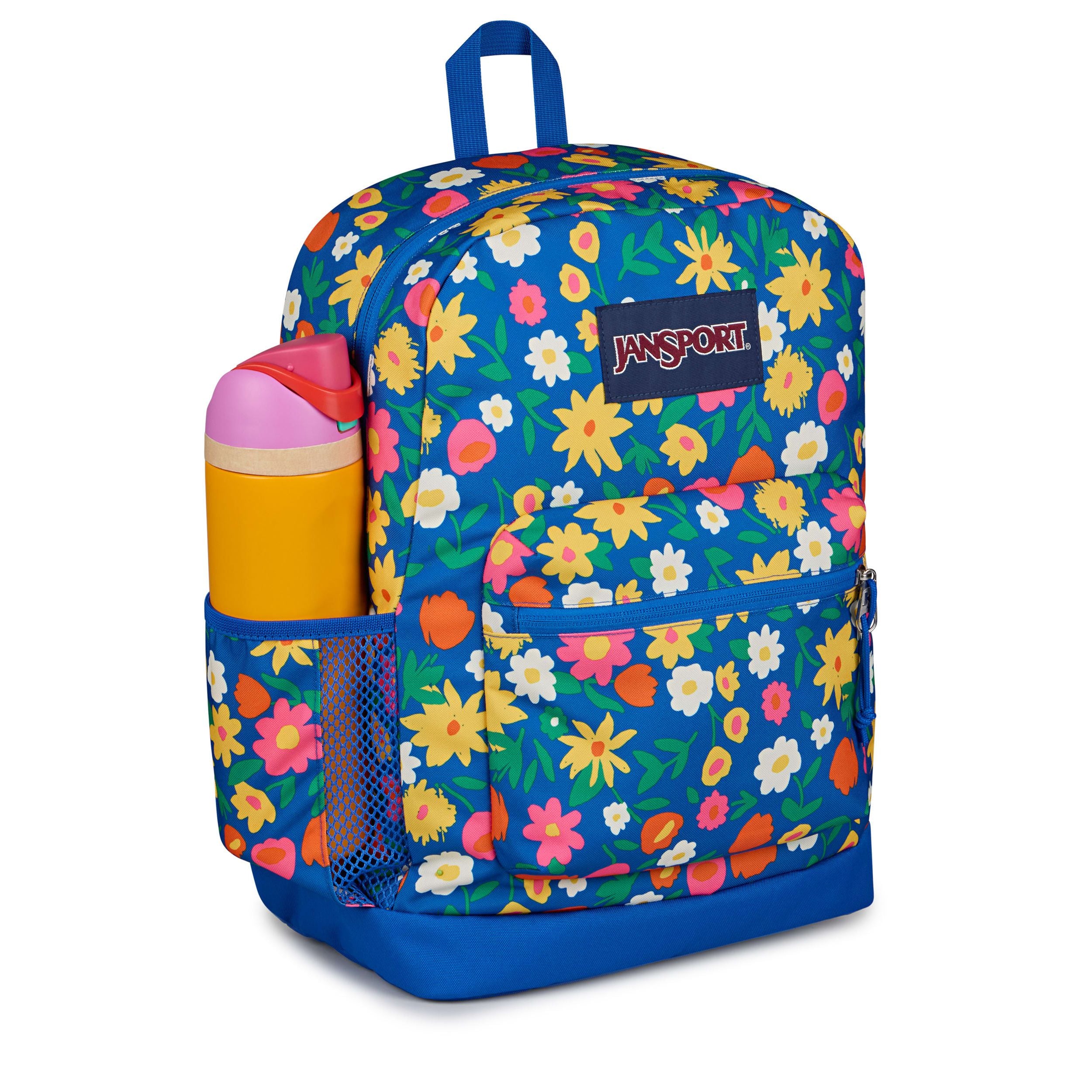 JanSport Cross Town Plus Laptop Backpack - Flower Market