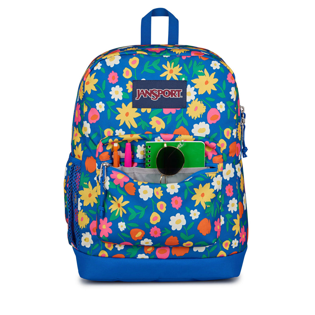 JanSport Cross Town Plus Laptop Backpack - Flower Market