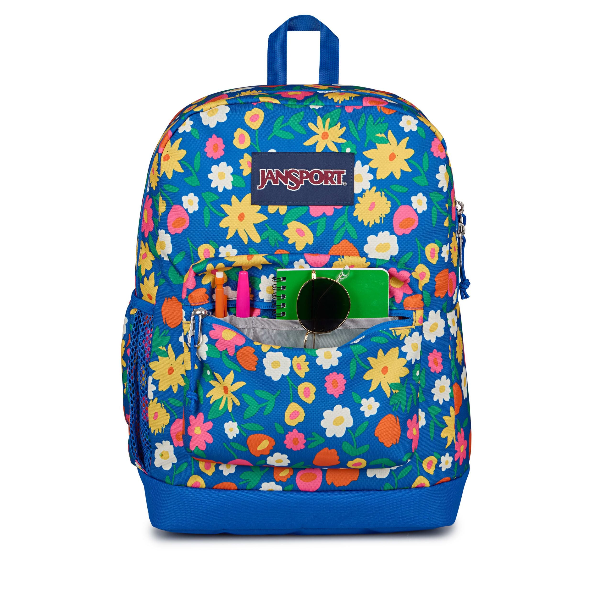 JanSport Cross Town Plus Laptop Backpack - Flower Market