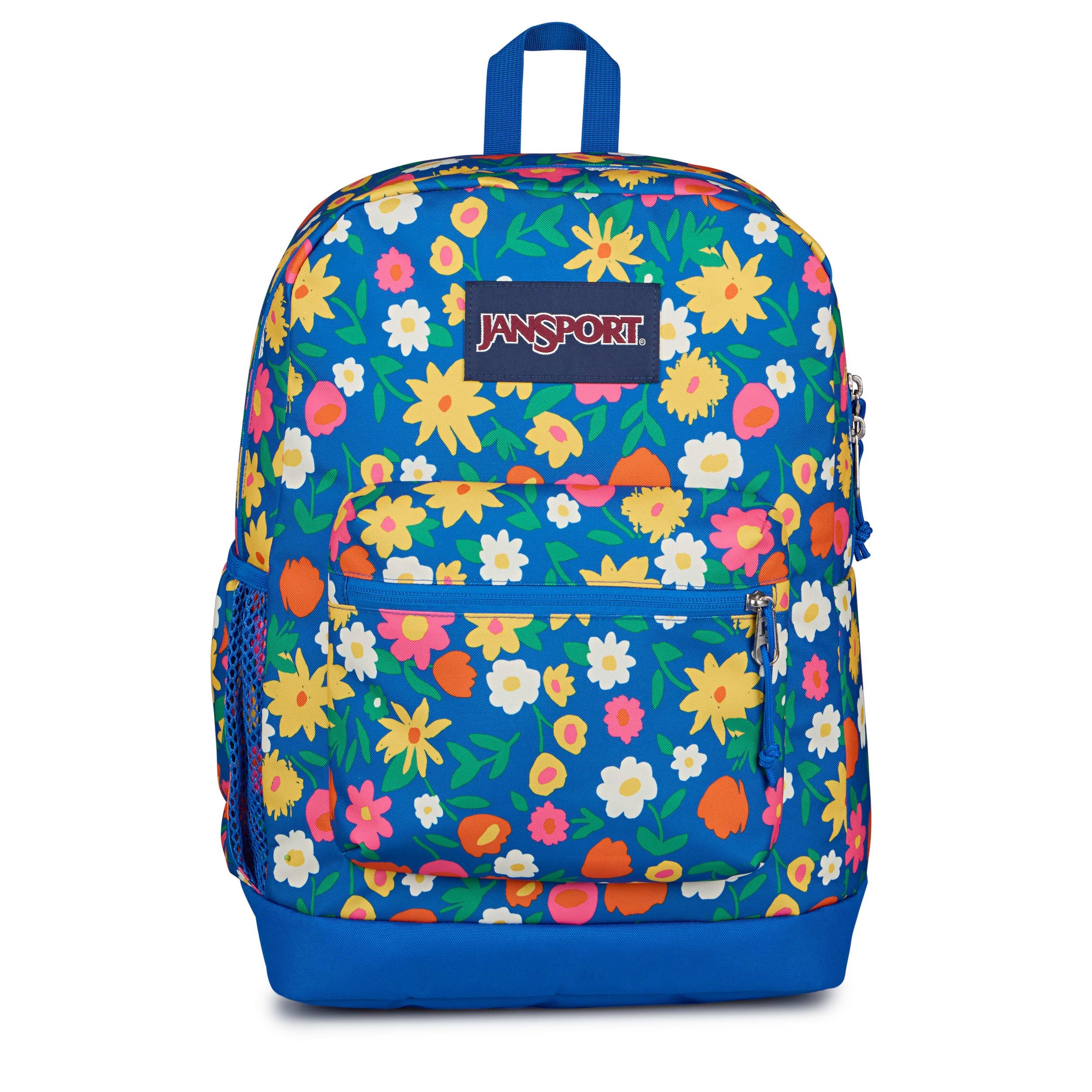 JanSport Cross Town Plus Laptop Backpack - Flower Market