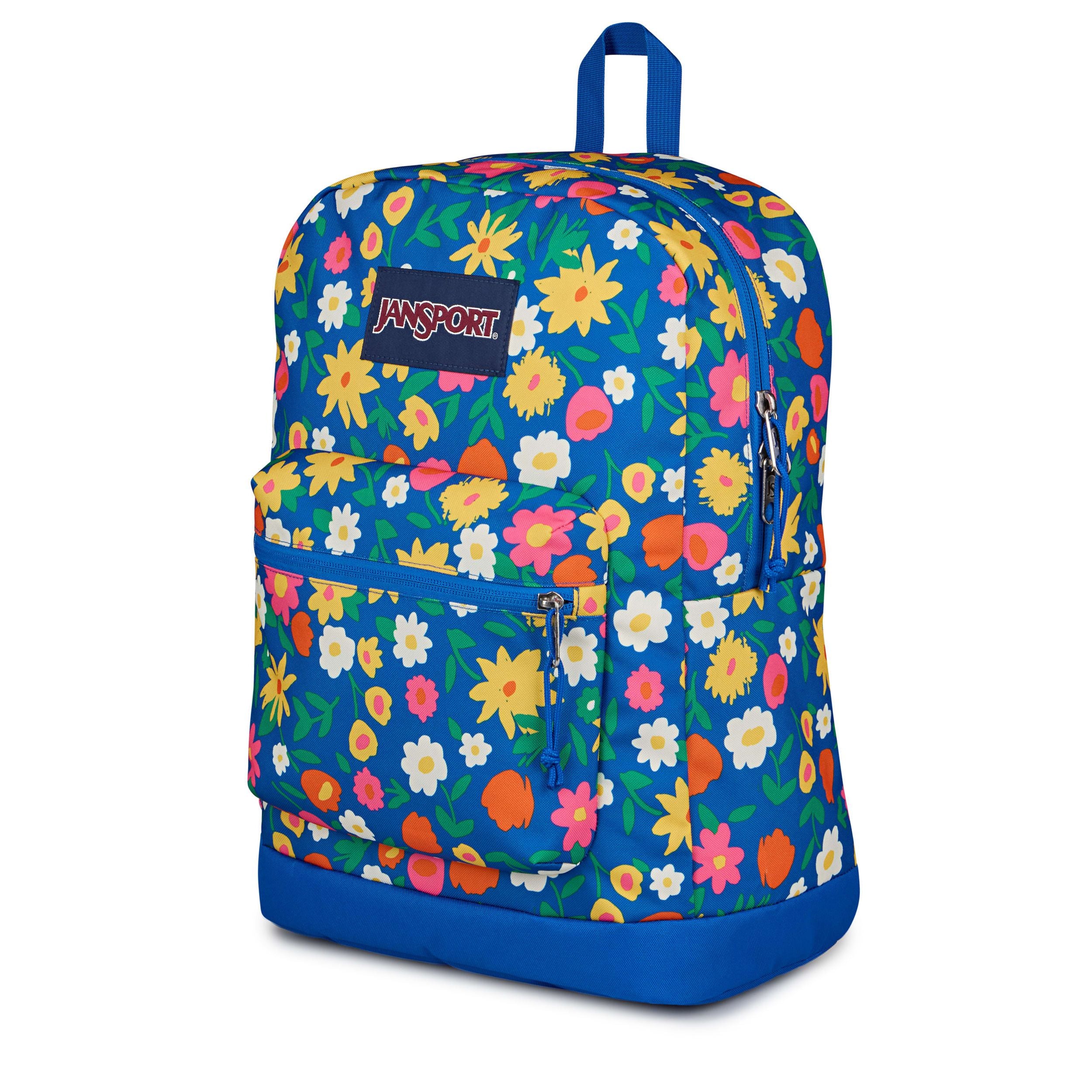 JanSport Cross Town Plus Laptop Backpack - Flower Market