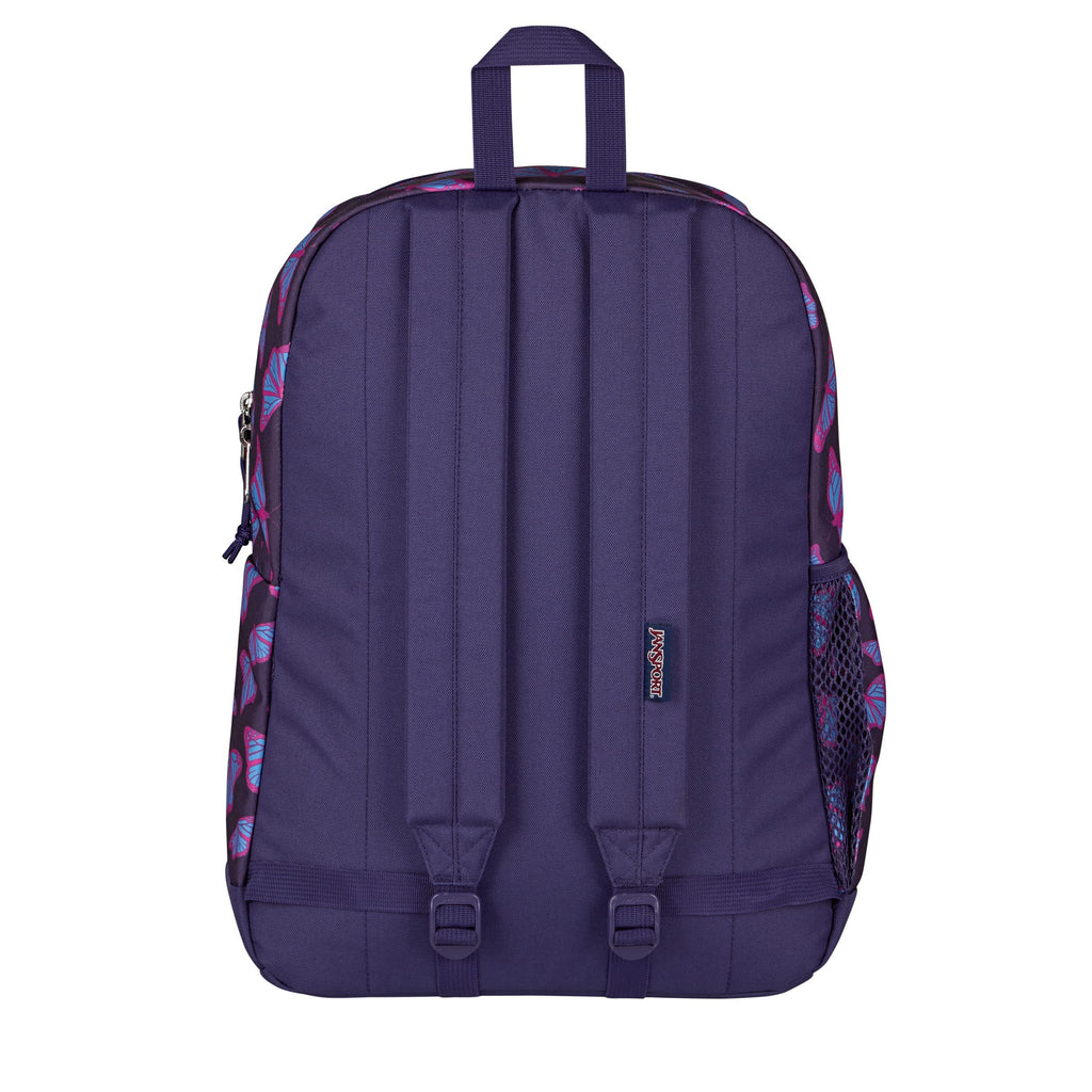 JanSport Cross Town Plus Laptop Backpack - Flutter By Purple