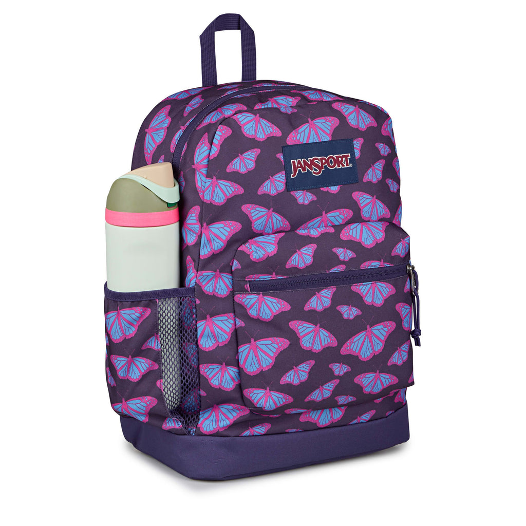 JanSport Cross Town Plus Laptop Backpack - Flutter By Purple