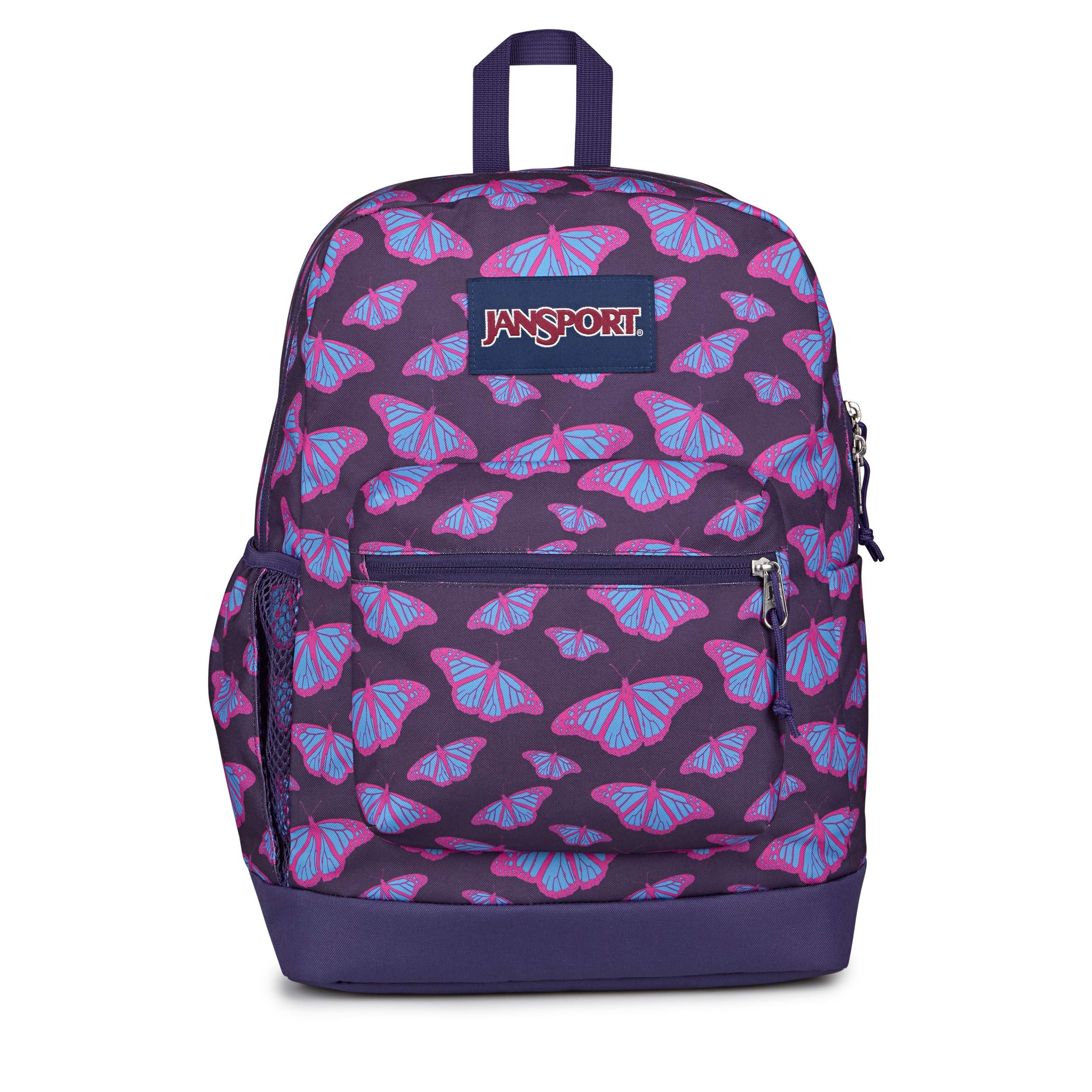 JanSport Cross Town Plus Laptop Backpack - Flutter By Purple