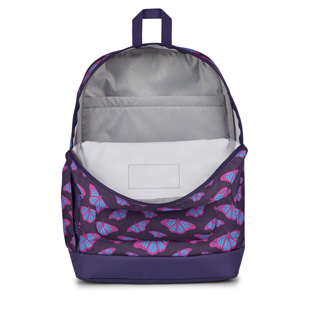 JanSport Cross Town Plus Laptop Backpack - Flutter By Purple