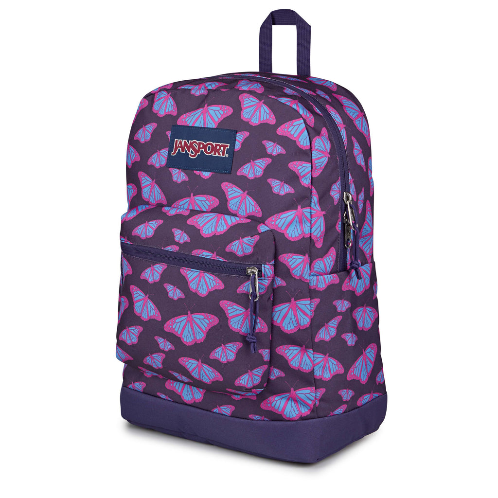 JanSport Cross Town Plus Laptop Backpack - Flutter By Purple