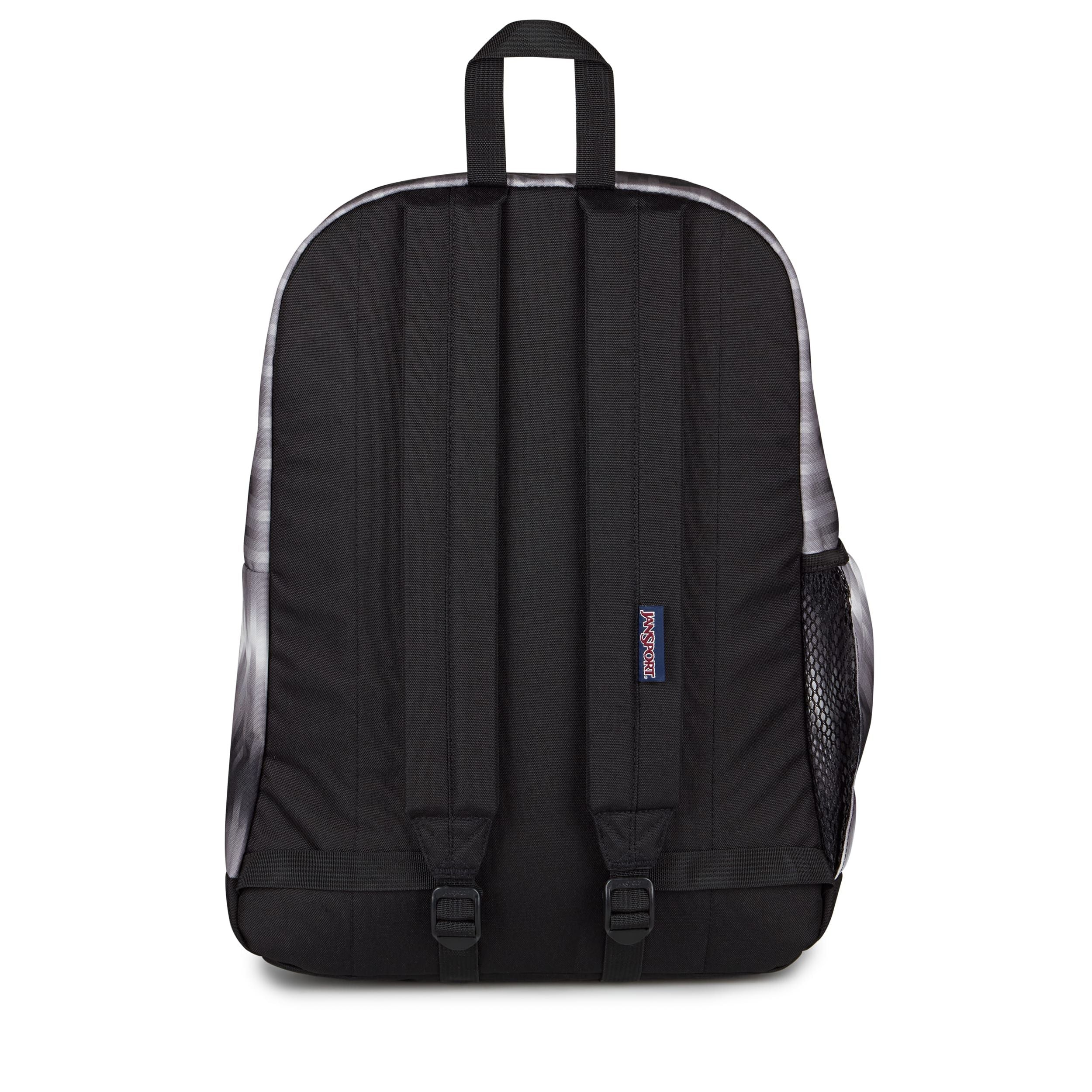 JanSport Cross Town Plus Laptop Backpack - Digi Tie Dye Black