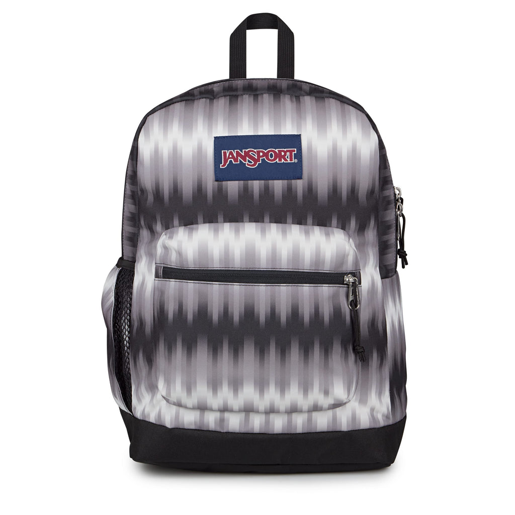 JanSport Cross Town Plus Laptop Backpack - Digi Tie Dye Black
