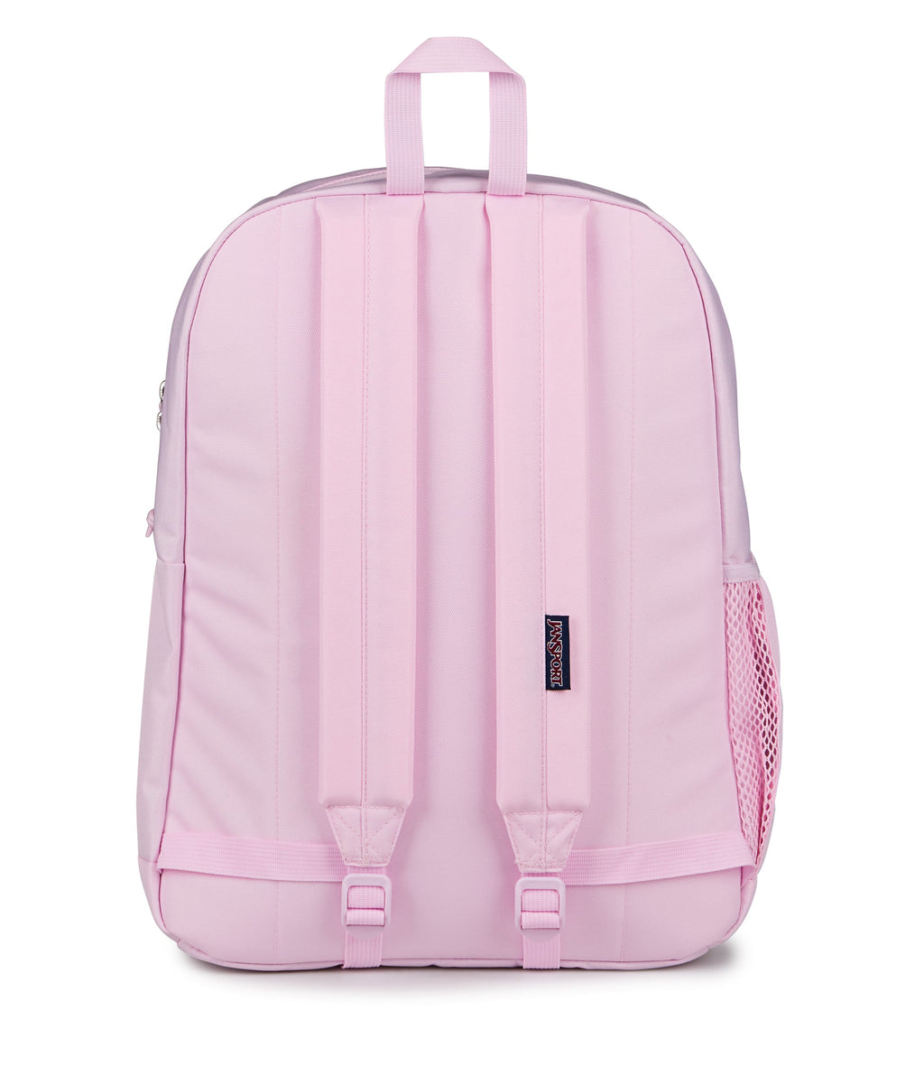 JanSport Cross Town Plus Laptop Backpack - Pink Ice