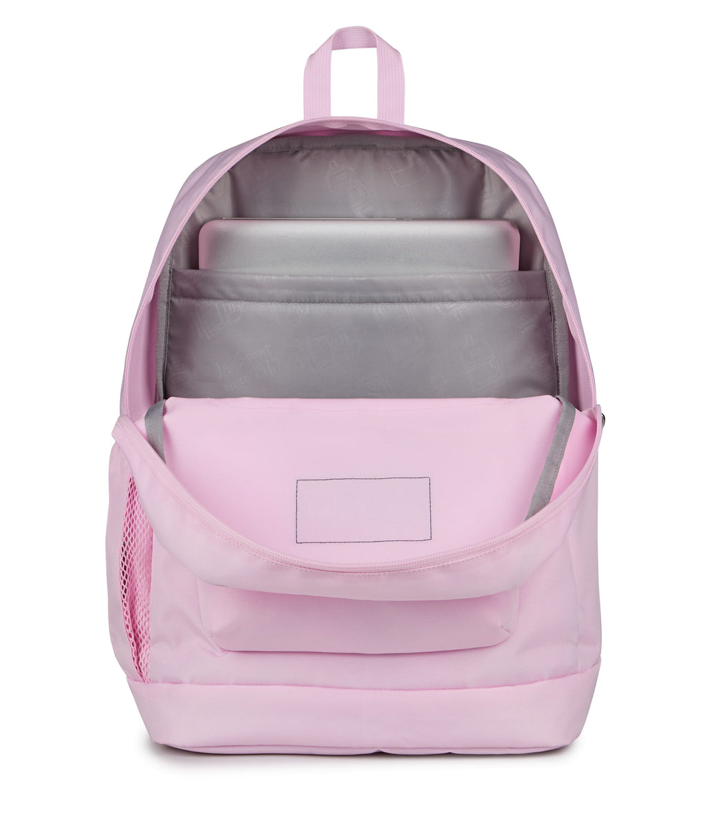 JanSport Cross Town Plus Laptop Backpack - Pink Ice
