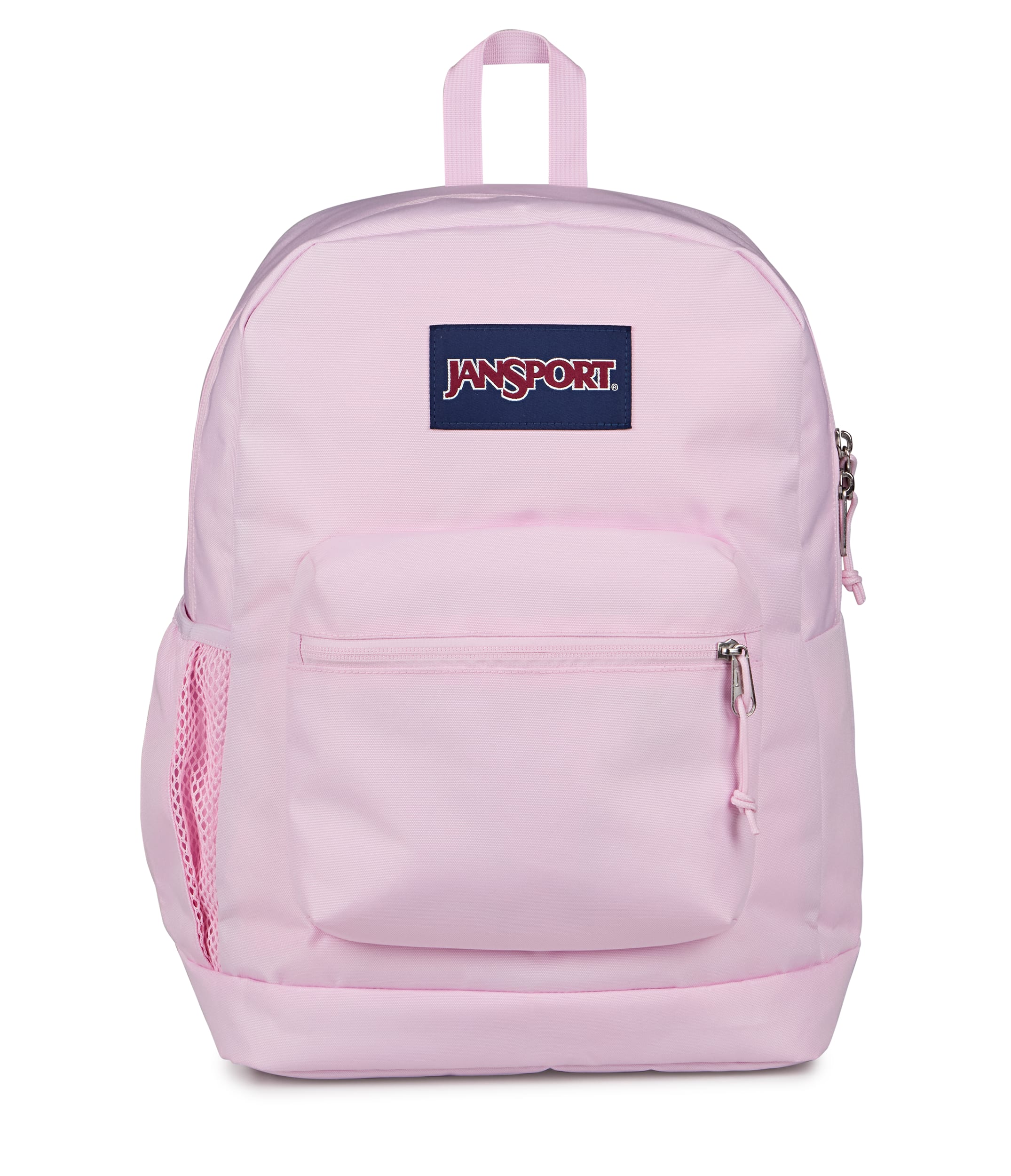 JanSport Cross Town Plus Laptop Backpack - Pink Ice