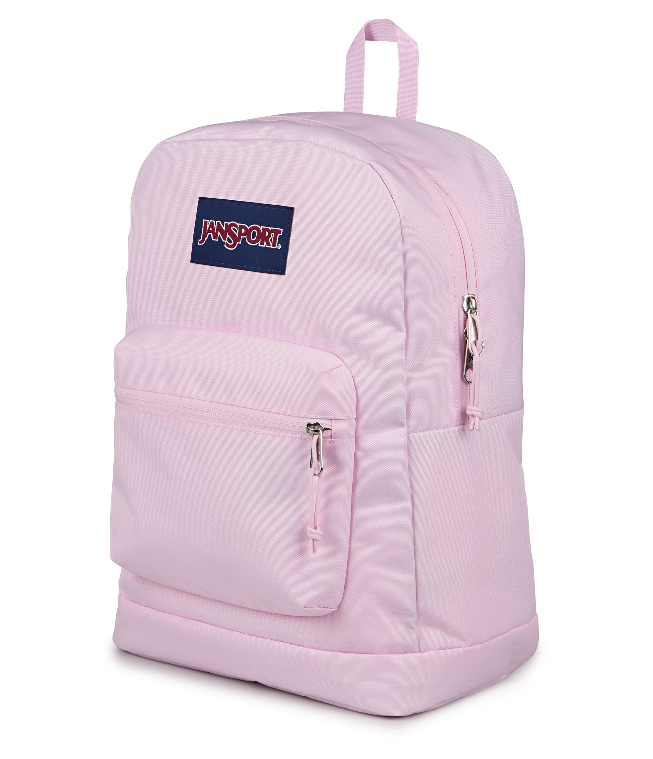 JanSport Cross Town Plus Laptop Backpack - Pink Ice