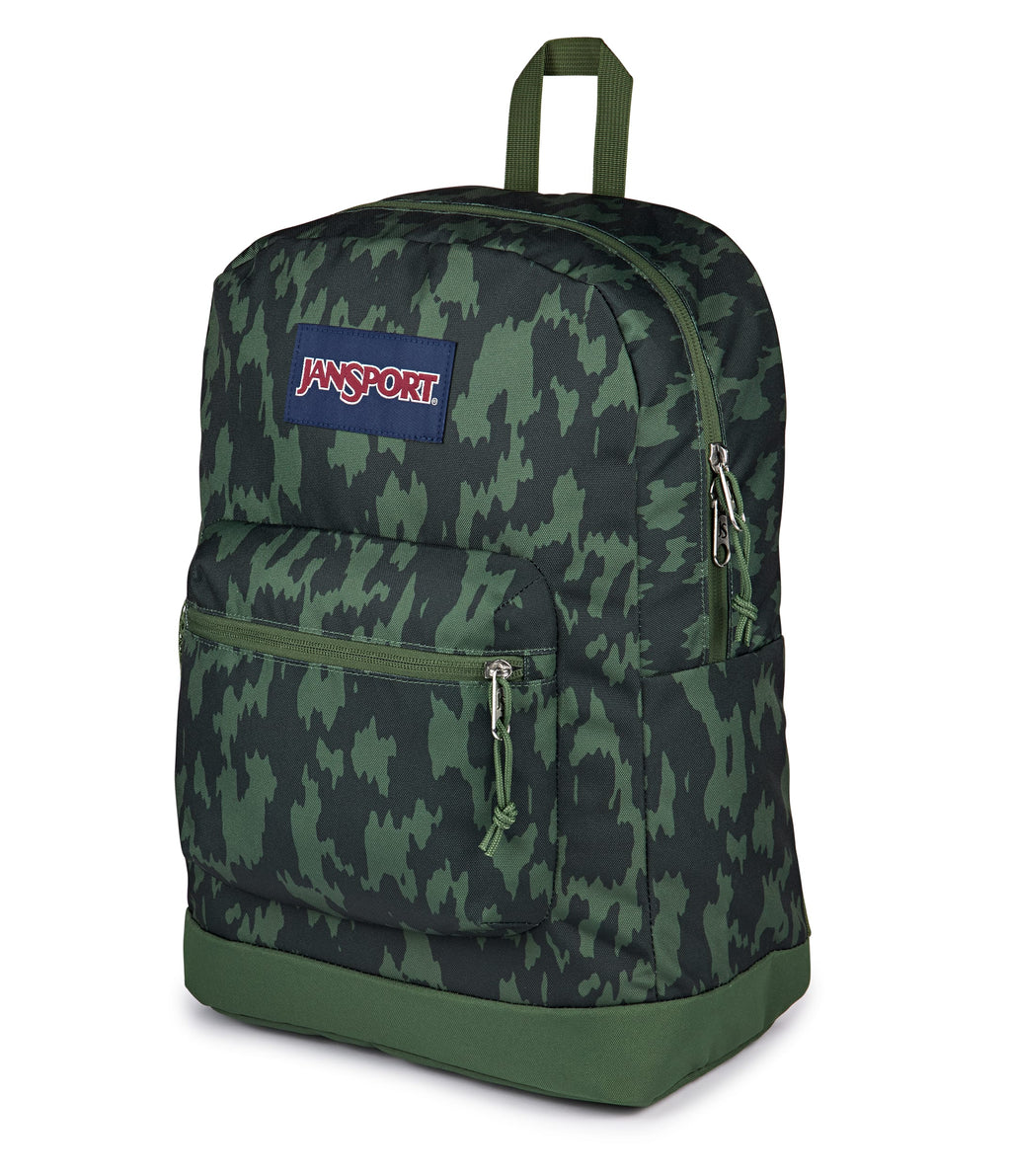 JanSport Cross Town Plus Laptop Backpack - Camo Illusion