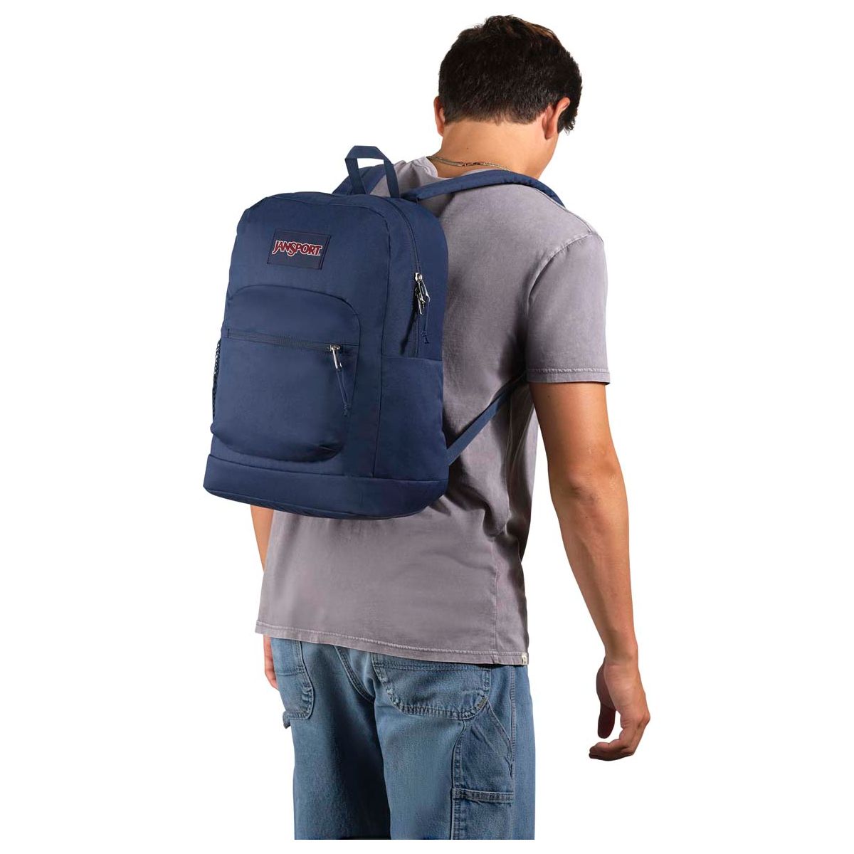 JanSport Cross Town Plus Laptop Backpack - Navy