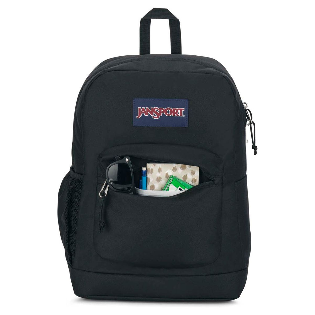 JanSport Cross Town Plus Laptop Backpack - Black