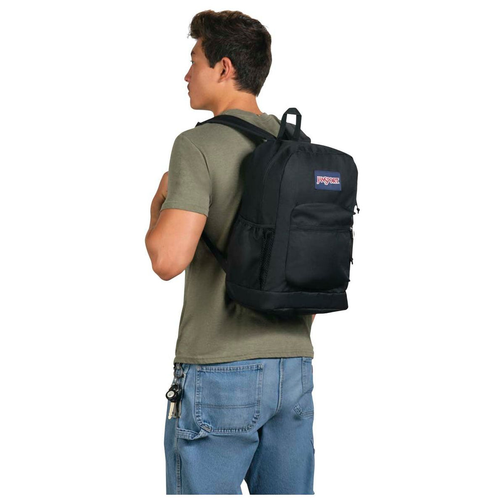 JanSport Cross Town Plus Laptop Backpack - Black