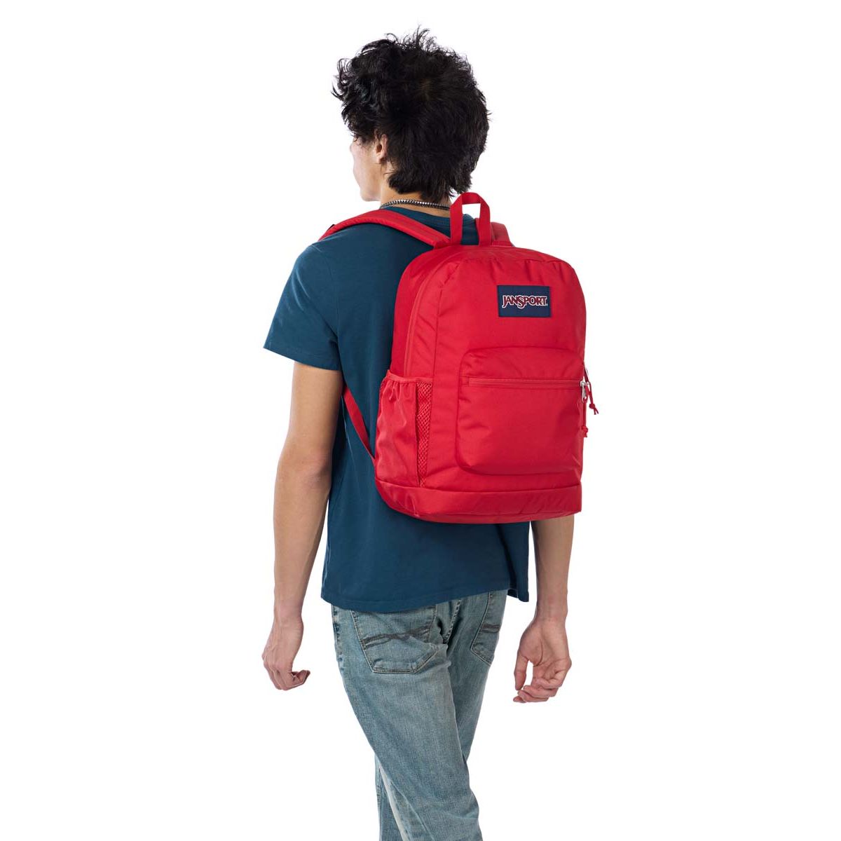 JanSport Cross Town Plus Backpack - Red Tape