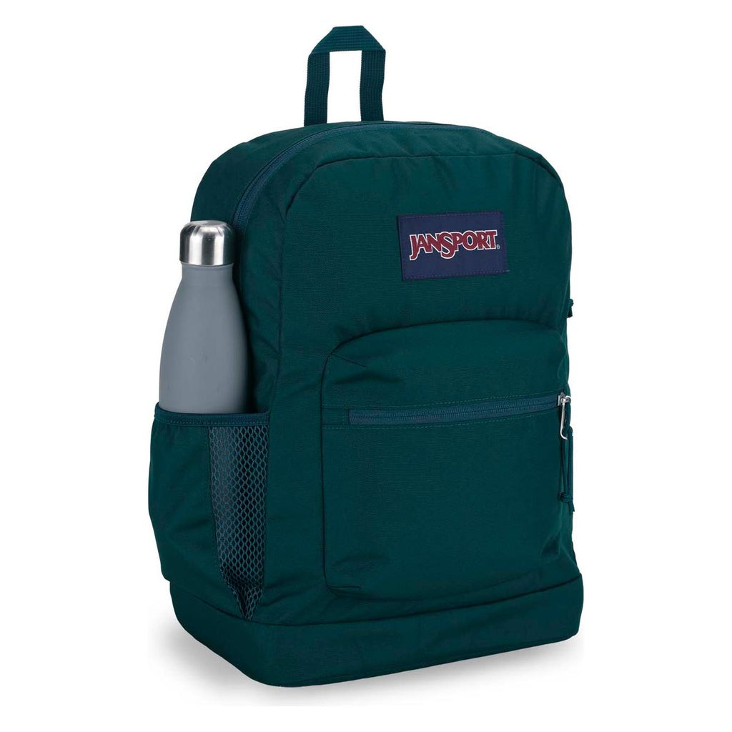 JanSport Cross Town Plus Laptop Backpack - Deep Juniper