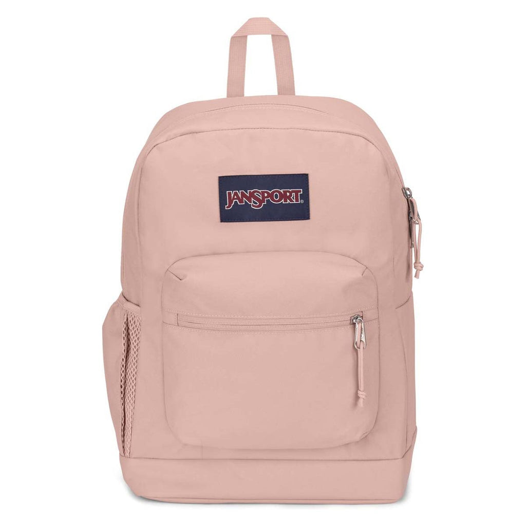 JanSport Cross Town Plus Laptop Backpack - Misty Rose
