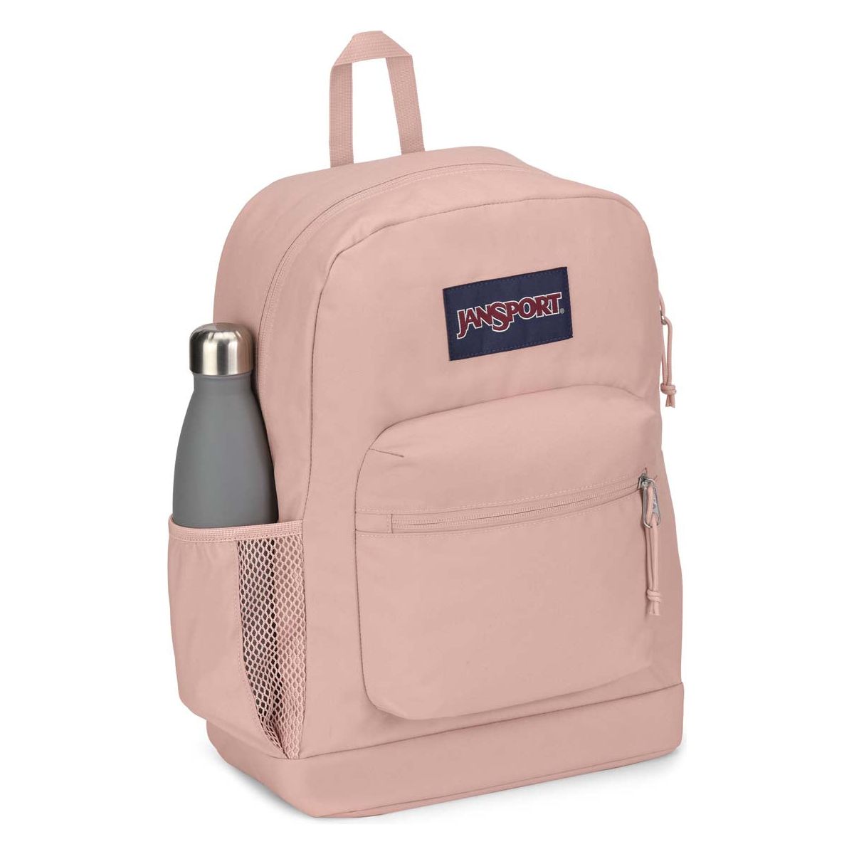 JanSport Cross Town Plus Laptop Backpack - Misty Rose